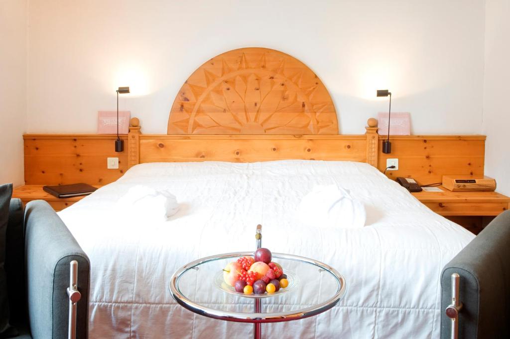 Двухместный (Двухместный номер «Комфорт» с 1 кроватью) отеля Albana Hotel & Lodge, Санкт-Мориц