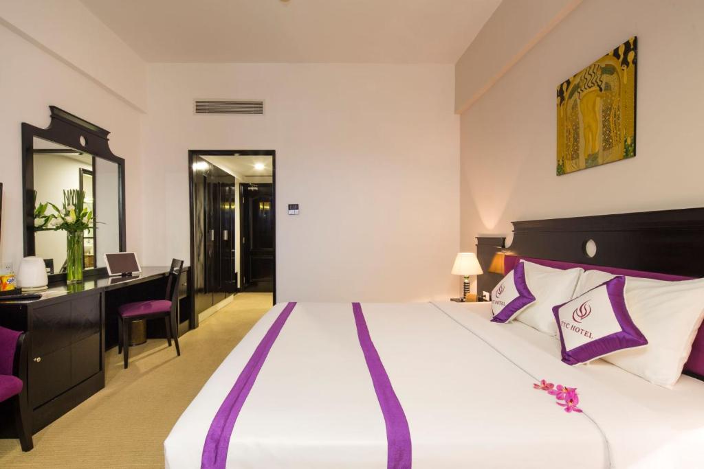 Двухместный (Двухместный номер Делюкс с 1 кроватью) отеля TTC Hotel - Premium Can Tho, Кантхо