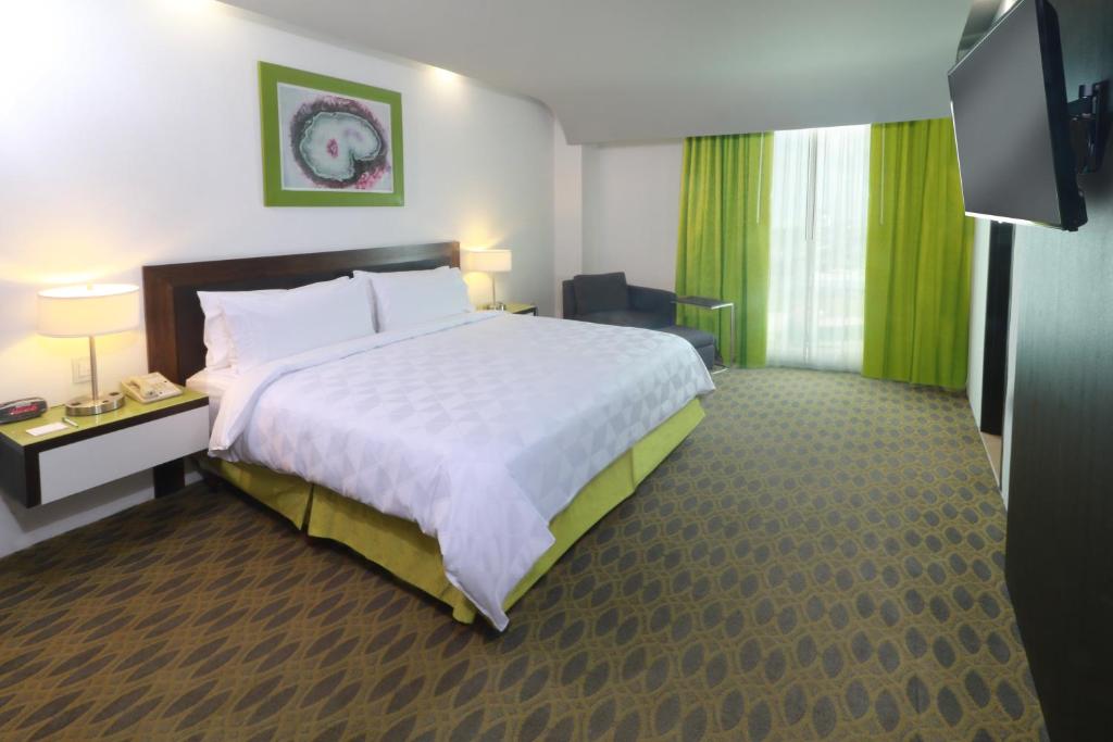 Двухместный (Номер с кроватью размера «king-size» и видом на город) отеля Holiday Inn Queretaro Zona Krystal, Керетаро