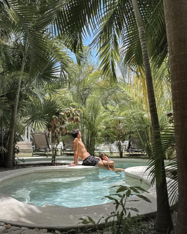 Студио (Люкс-студио прямо у бассейна), Intima Resort Tulum Adults Only (Clothing Optional)