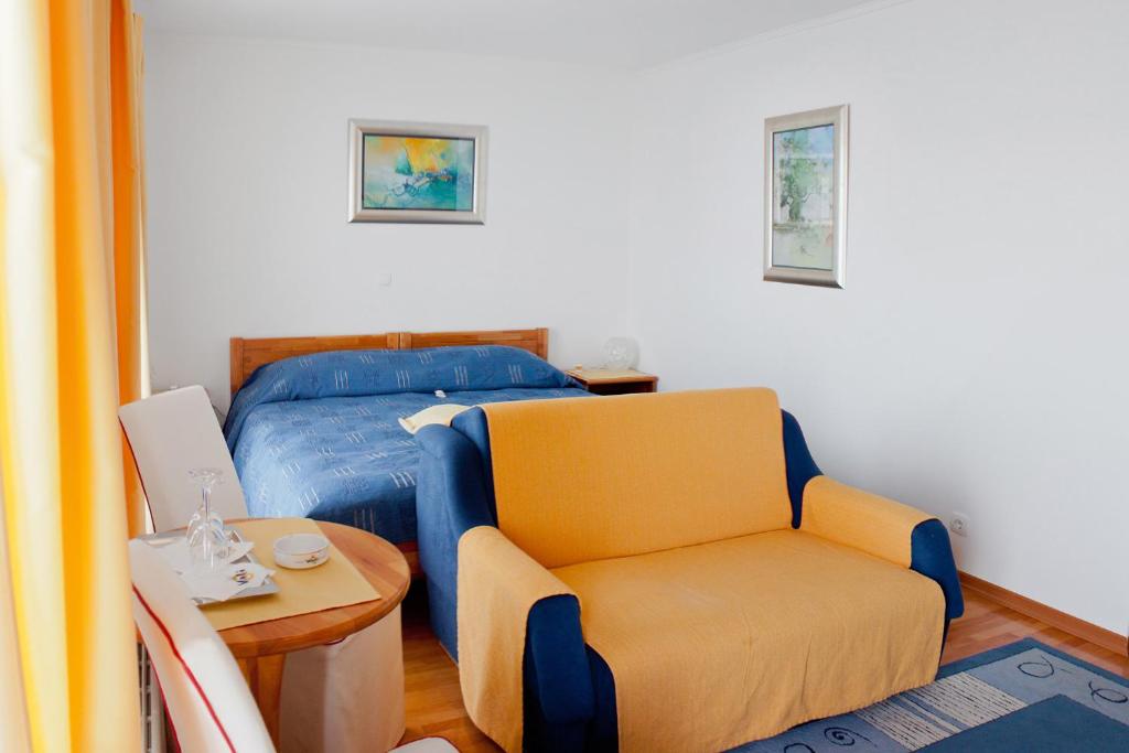 Двухместный (Классический двухместный номер с 1 кроватью и видом на море) отеля Hotel Vali, Драмаль