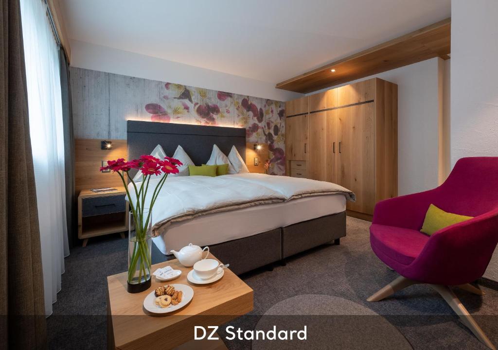 Двухместный (Стандартный двухместный номер с 1 кроватью) отеля Sunstar Boutique Hotel Albeina Klosters, Давос