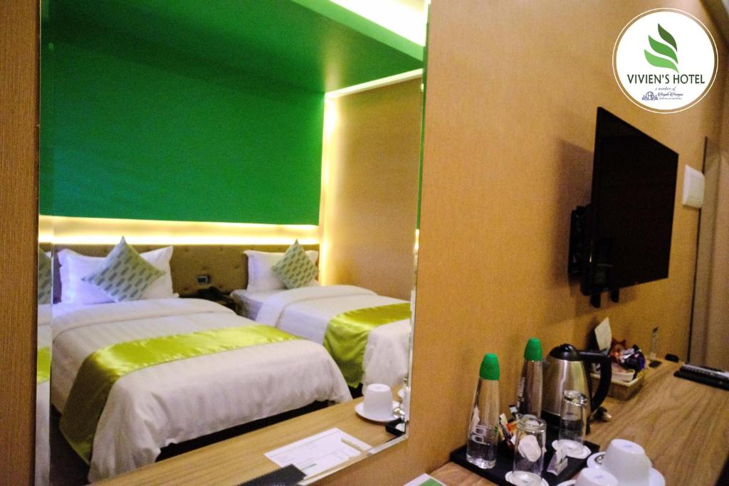 Двухместный (Superior Twin Room - Leisure Stay) отеля VIVIEN'S HOTEL, Мактан
