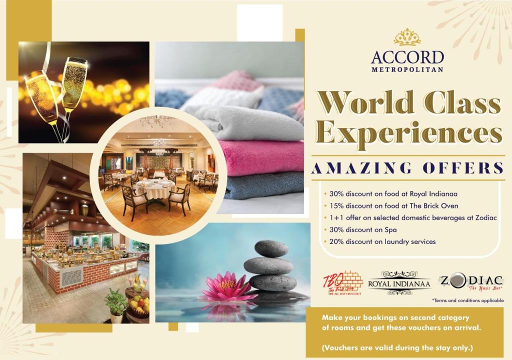 Двухместный (Accord Aristocracy Queen Room With 20% off on Food and Soft Beverages 15% Off on Spa Services and Early Check-In & Late Check- Out Upto 3 Hrs) отеля The Accord Metropolitan, Ченнаи