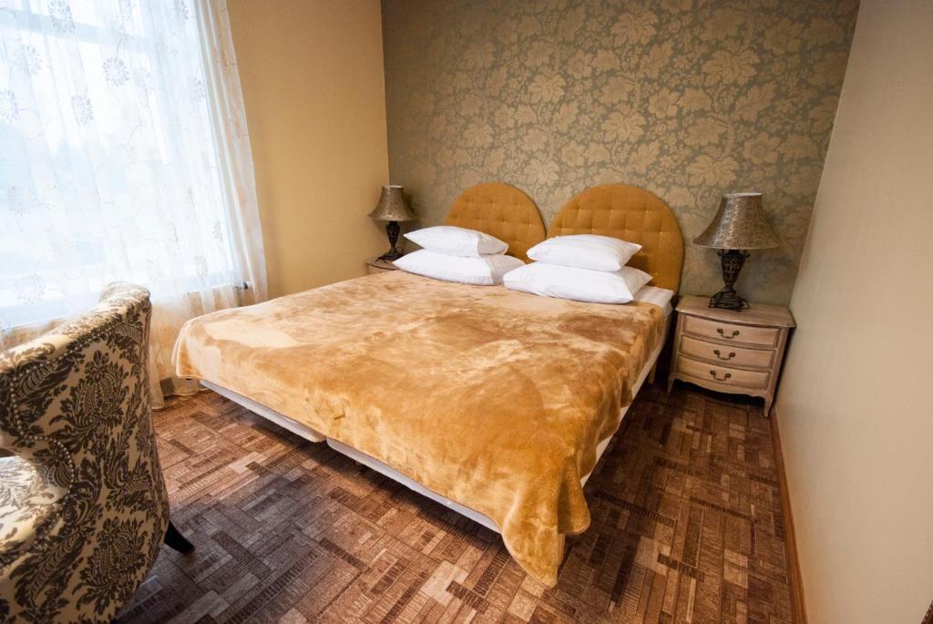 Двухместный (Двухместный номер с 1 кроватью или 2 отдельными кроватями, общая ванная комната) гостевого дома Villa & Restoran Soffa, Хаапсалу