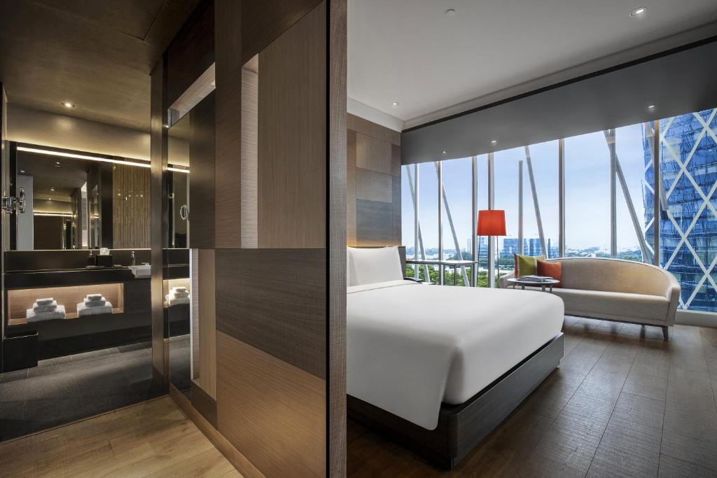 Двухместный (Номер с кроватью размера «king-size») отеля Alila SCBD Jakarta, Джакарта