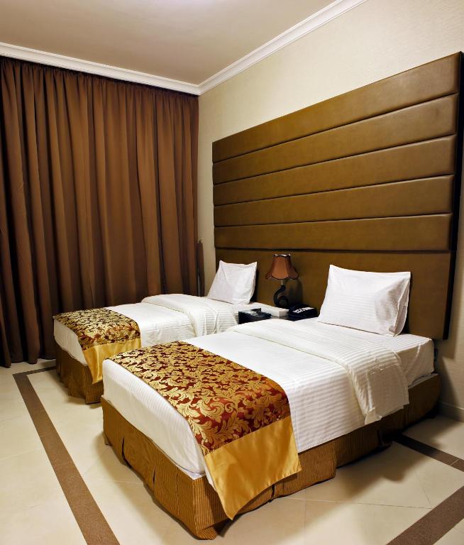 Апартаменты (Апартаменты Делюкс с 1 спальней с 2 отдельными кроватями) апарт-отеля Paragon Hotel Apartments, Абу-Даби