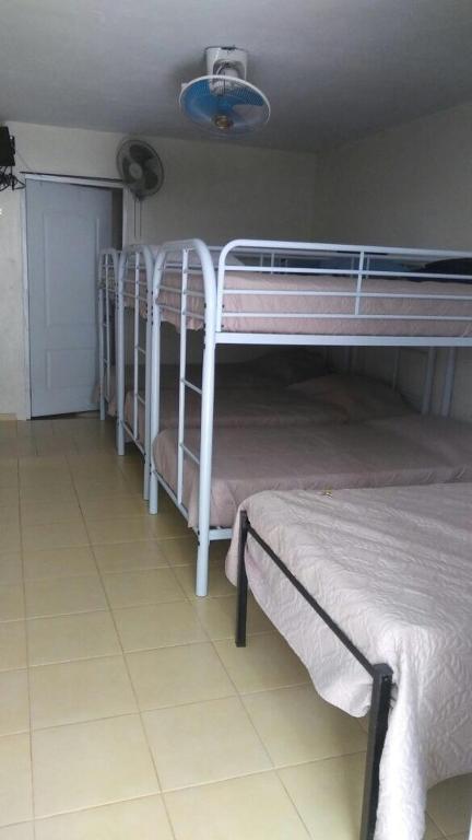 Номер (Односпальная кровать в общем 15-местном номере для женщин) хостела Sana El Jardin Secreto, Сантьяго-де-лос-Кабальерос