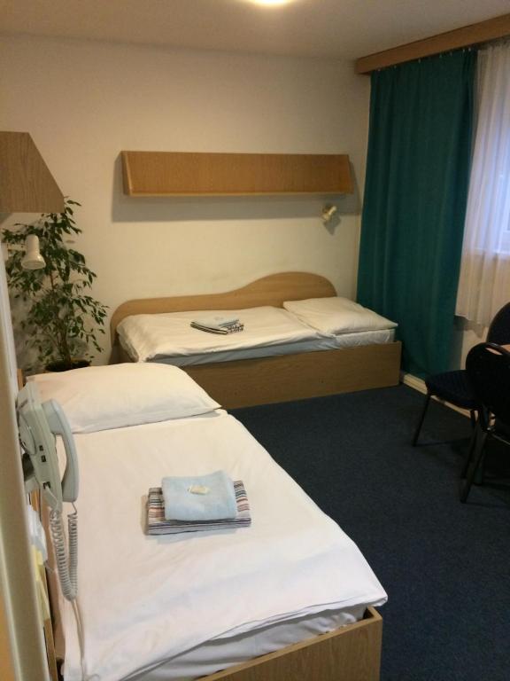 Двухместный (Двухместный номер с 2 отдельными кроватями - Подходит для гостей с ограниченными физическими возможностями) отеля Hotel Remy, Братислава