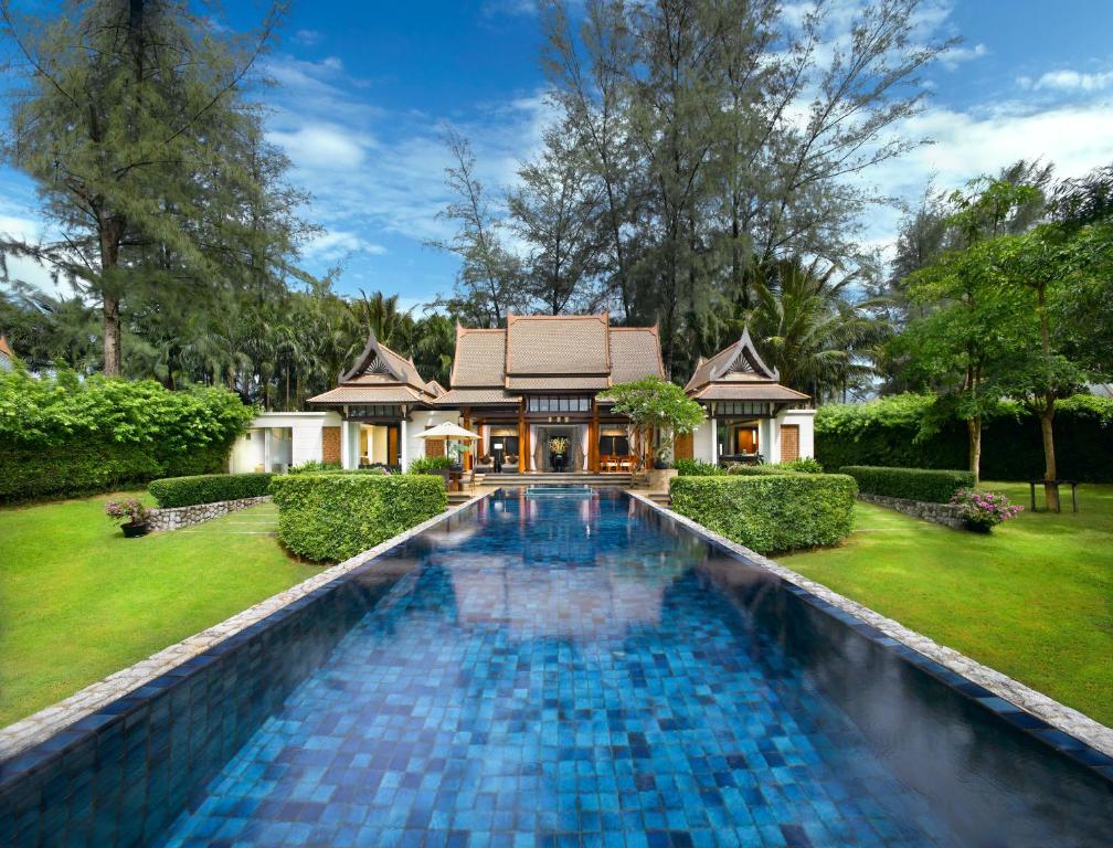 Вилла (Вилла с 1 спальней и собственным двухместным бассейном) курортного отеля Banyan Tree Phuket, Пхукет