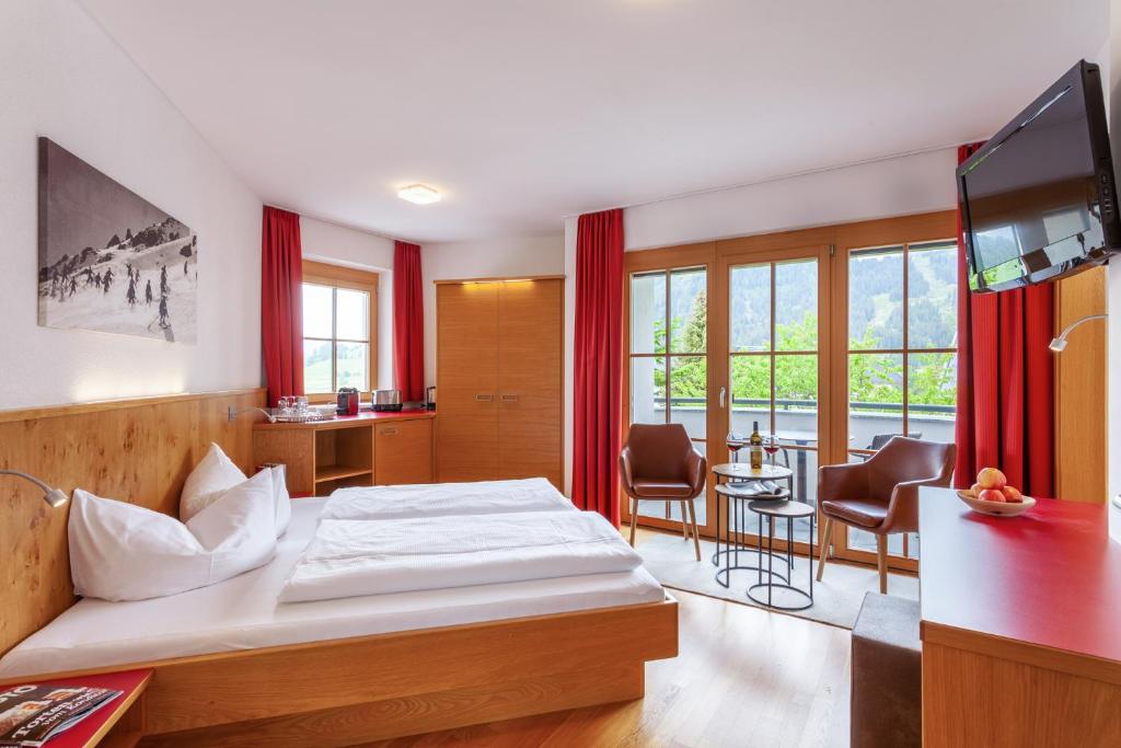 Двухместный (Двухместный номер «Комфорт» с 1 кроватью) апарт-отеля Apart-Hotel Alpinsonnenresidenz, Фис