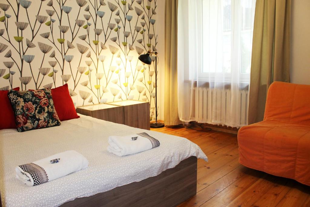 Трехместный (Трехместный номер эконом-класса с общей ванной комнатой) отеля Pensjonat Aga Tom Dom 2, Гданьск