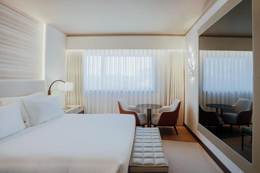 Двухместный (Двухместный номер Делюкс с 1 кроватью или 2 отдельными кроватями) отеля SANA Lisboa Hotel, Лиссабон