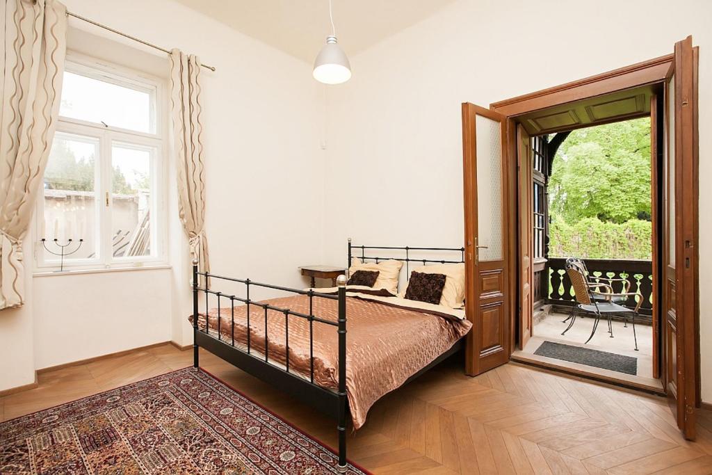 Двухместный (Двухместный номер Делюкс с 1 кроватью или 2 отдельными кроватями) гостевого дома Vila Walter & Son, Подебрады