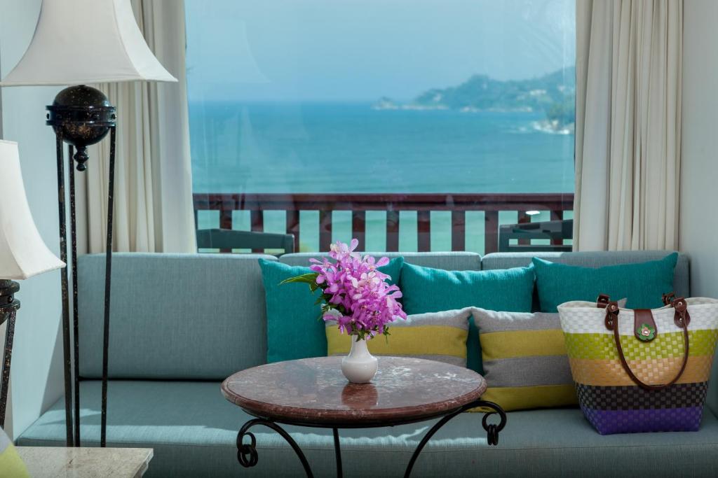 Двухместный (Двухместный номер Делюкс с 2 отдельными кроватями и видом на море) отеля Novotel Phuket Resort, Пхукет
