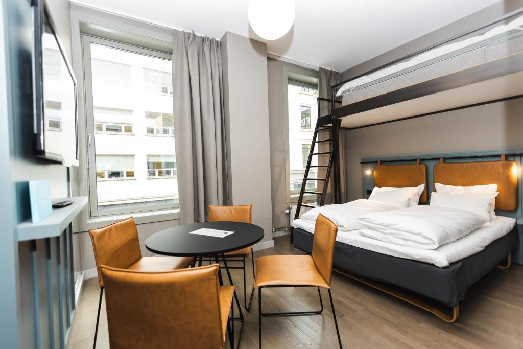Двухместный (Улучшенный двухместный номер с 1 кроватью) отеля Comfort Hotel Børsparken, Осло