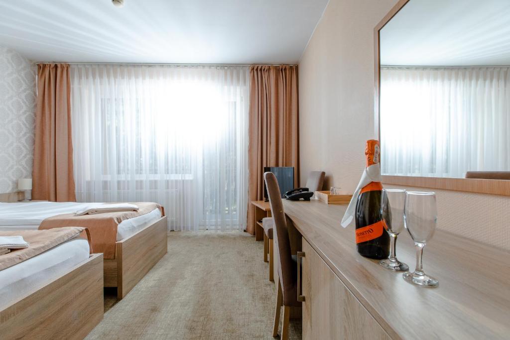 Двухместный (Двухместный номер с 1 кроватью или 2 отдельными кроватями) курортного отеля Millennium Health Resort & Spa, Мендзыводзе
