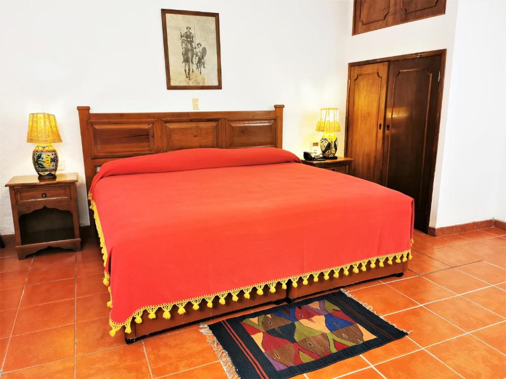 Номер (Бунгало с кроватью размера «king-size») отеля Hotel Casa de la Tía Tere, Оахака-де-Хуарес