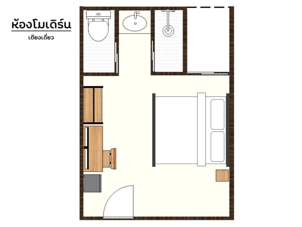 Апартаменты (Номер Делюкс с кроватью размера «king-size») апарт-отеля Thip Mansion Don Mueang Airport, Бангкок