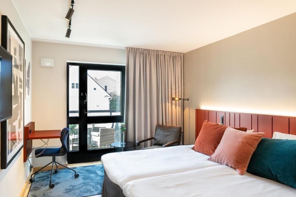 Двухместный (Двухместный номер Делюкс с 2 отдельными кроватями и ужином) отеля Clarion Collection Hotel Carlscrona, Карлскруна