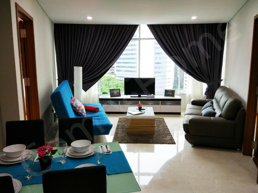 Апартаменты (Апартаменты с 3 спальнями) апартамента 5 STAR & LUXURY Apartment near KLCC/ KL City Centre, Куала-Лумпур
