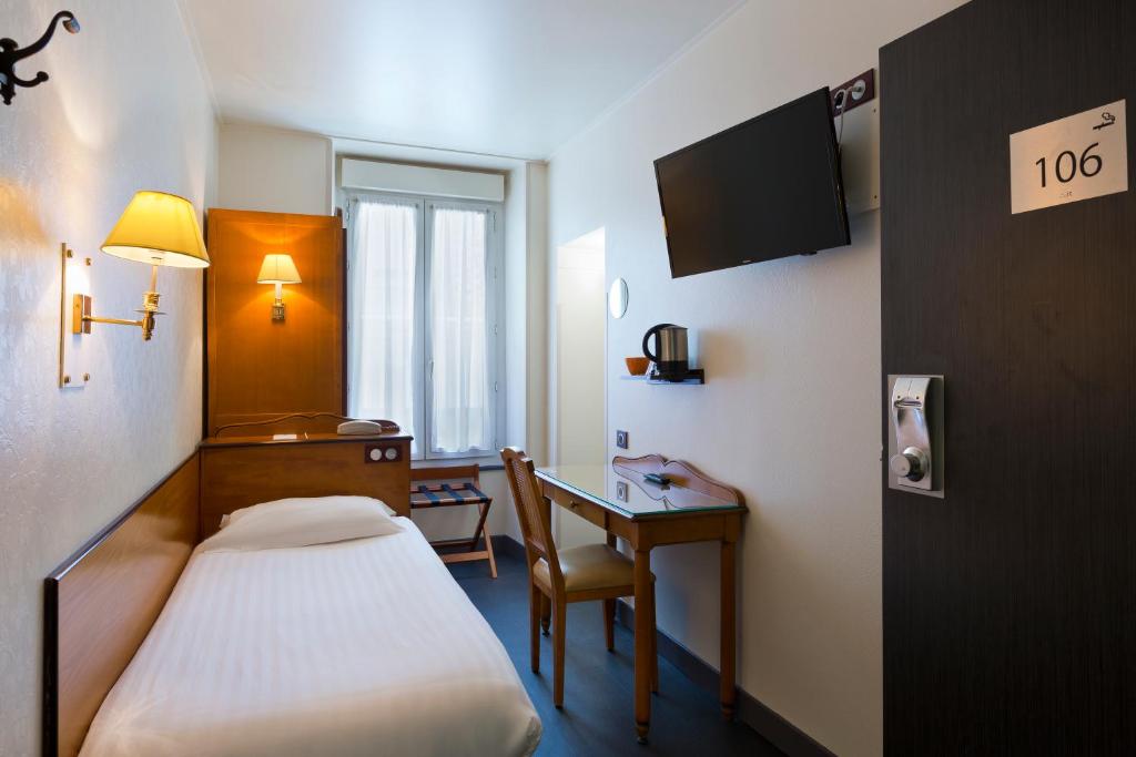 Одноместный (Classic Single Room with Single Bed - Non-Smoking) отеля Best Western Aurore, Париж