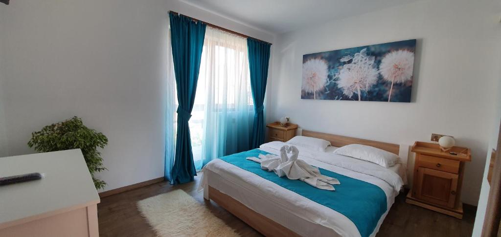 Двухместный (Двухместный номер с 1 кроватью) гостевого дома Belvedere La Cristina, Рымнику-Вылча