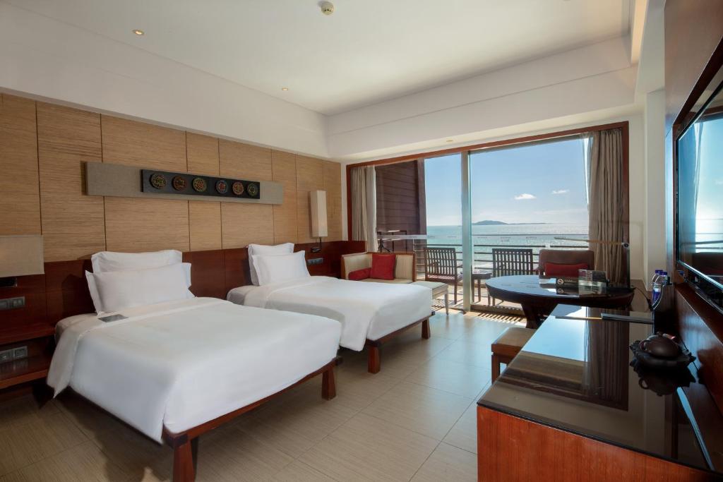 Двухместный (Представительский номер Делюкс с видом на океан), Pullman Oceanview Sanya Bay Resort & Spa