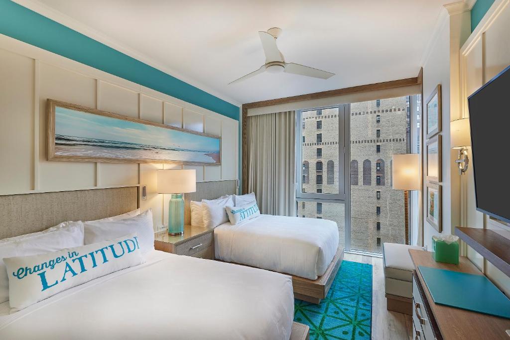 Двухместный (Двухместный номер Делюкс с 1 кроватью) отеля Margaritaville Resort Times Square, Нью-Йорк