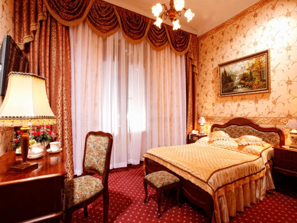 Двухместный (Стандартный двухместный номер с 1 кроватью) отеля Hotel Europejski, Краков