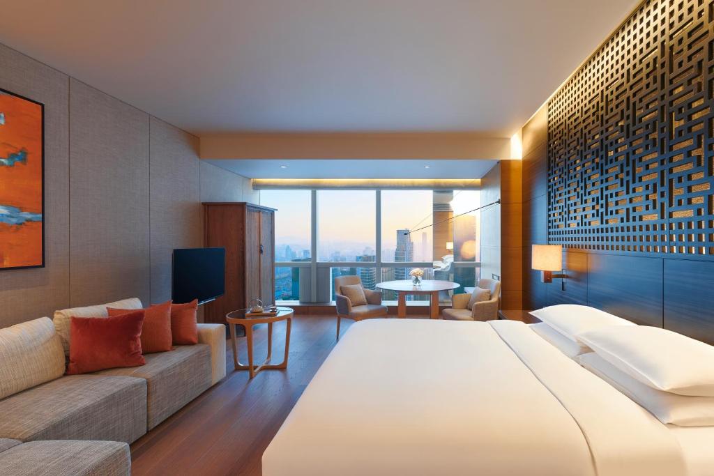 Двухместный (1 King Bed Park View), Park Hyatt Guangzhou