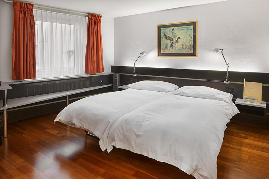 Семейный (Quiet 2-Bedroom Suite) отеля Hotel du Commerce, Базель