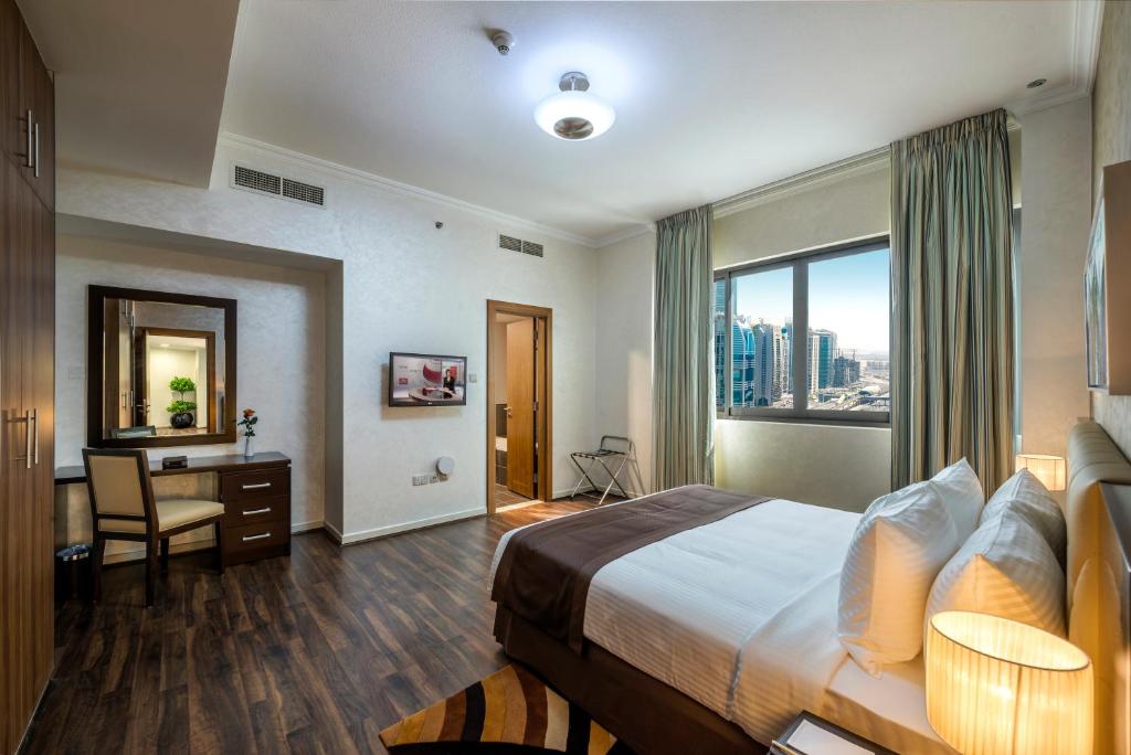 Апартаменты (Стандартные апартаменты с 2 спальнями) апарт-отеля City Premiere Marina Hotel Apartments, Дубай