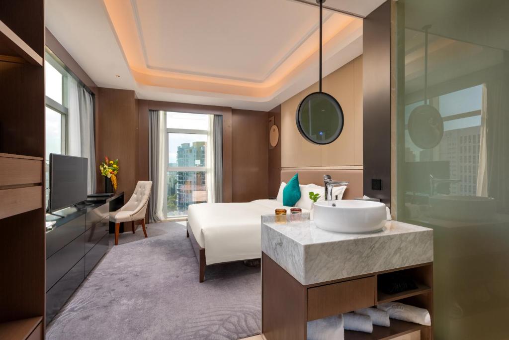 Двухместный (Executive King Room(without bathtub)) отеля Honder International Hotel, Гуанчжоу