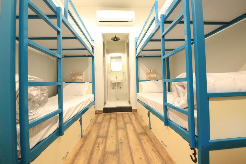 Номер (Общий 4-местный номер для мужчин и женщин), Blue Beds Hostel