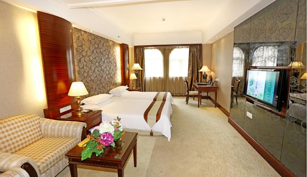 Двухместный (Двухместный номер Делюкс с 2 отдельными кроватями) отеля Grand Palace Hotel - Grand Hotel Management Group, Гуанчжоу