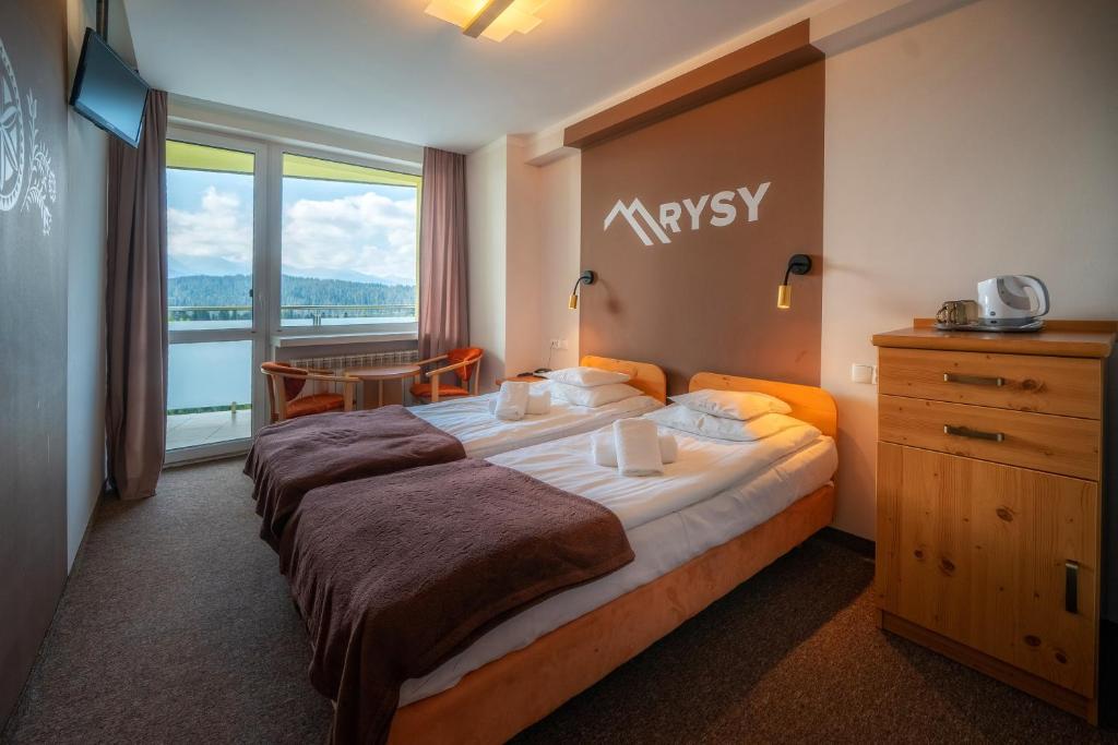 Двухместный (Двухместный номер с 2 отдельными кроватями) курортного отеля Rysy, Буковина-Татшаньска
