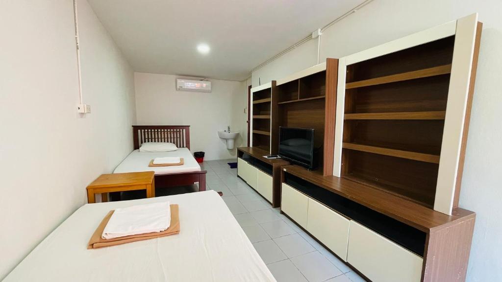 Двухместный (Бюджетный двухместный номер с 1 кроватью) хостела Super Hostel, Нонтхабури