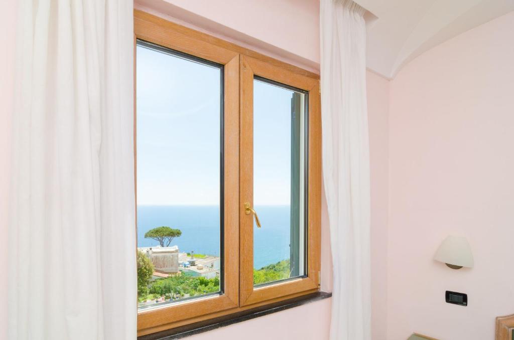 Двухместный (Стандартный двухместный номер с 1 кроватью и видом на море) отеля Hotel Terme Saint Raphael, Искья