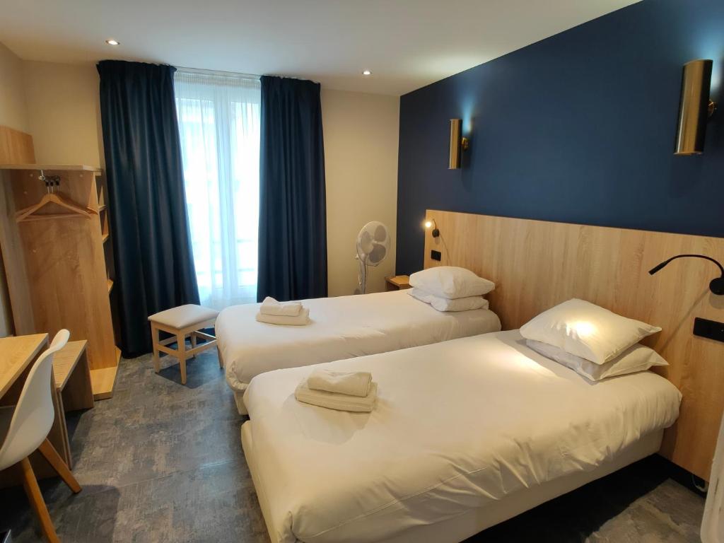 Двухместный (Двухместный номер с 2 отдельными кроватями) отеля Hotel Modern Est, Париж