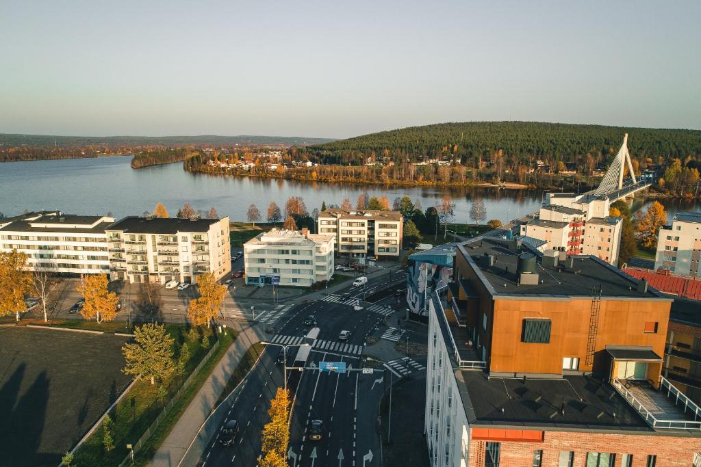 Сьюит (Люкс с террасой), Helppo Hotelli Apartments Rovaniemi