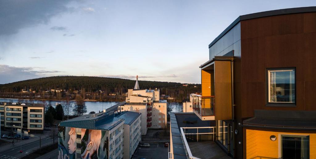 Апартаменты (Апартаменты в пентхаусе), Helppo Hotelli Apartments Rovaniemi