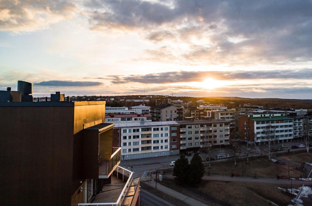 Сьюит (Люкс с террасой), Helppo Hotelli Apartments Rovaniemi