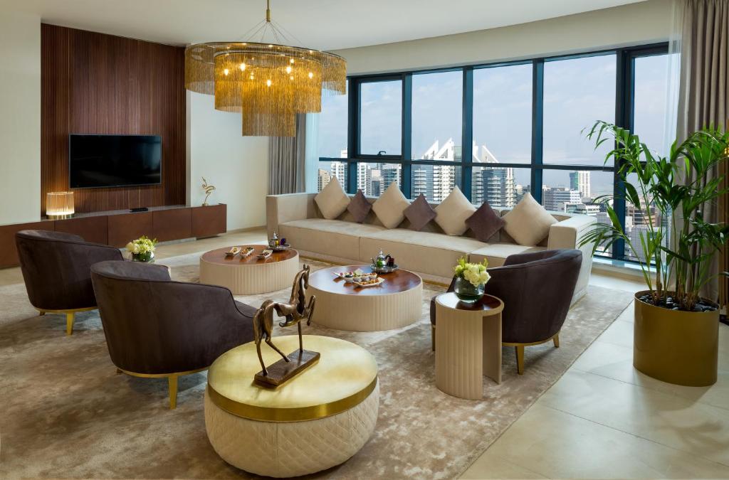 Апартаменты (Королевский пентхаус с 5 спальнями), Апарт-отель Millennium Place Barsha Heights Hotel Apartments