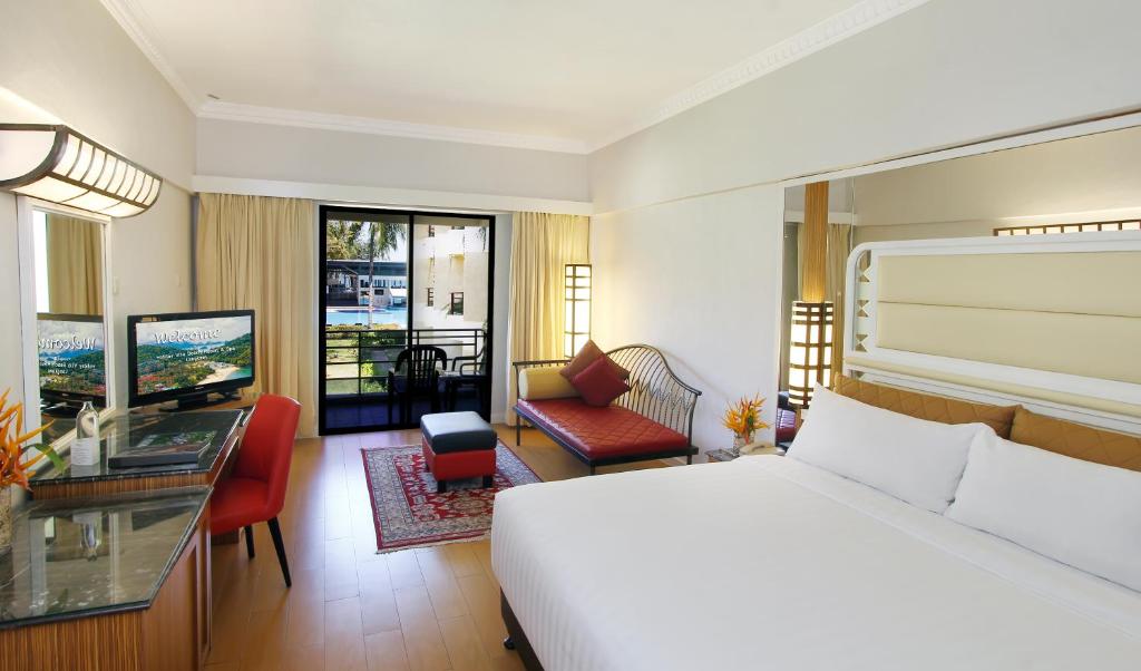 Двухместный (Двухместный номер Делюкс с 1 кроватью) курортного отеля Holiday Villa Beach Resort & Spa Langkawi, Лангкави