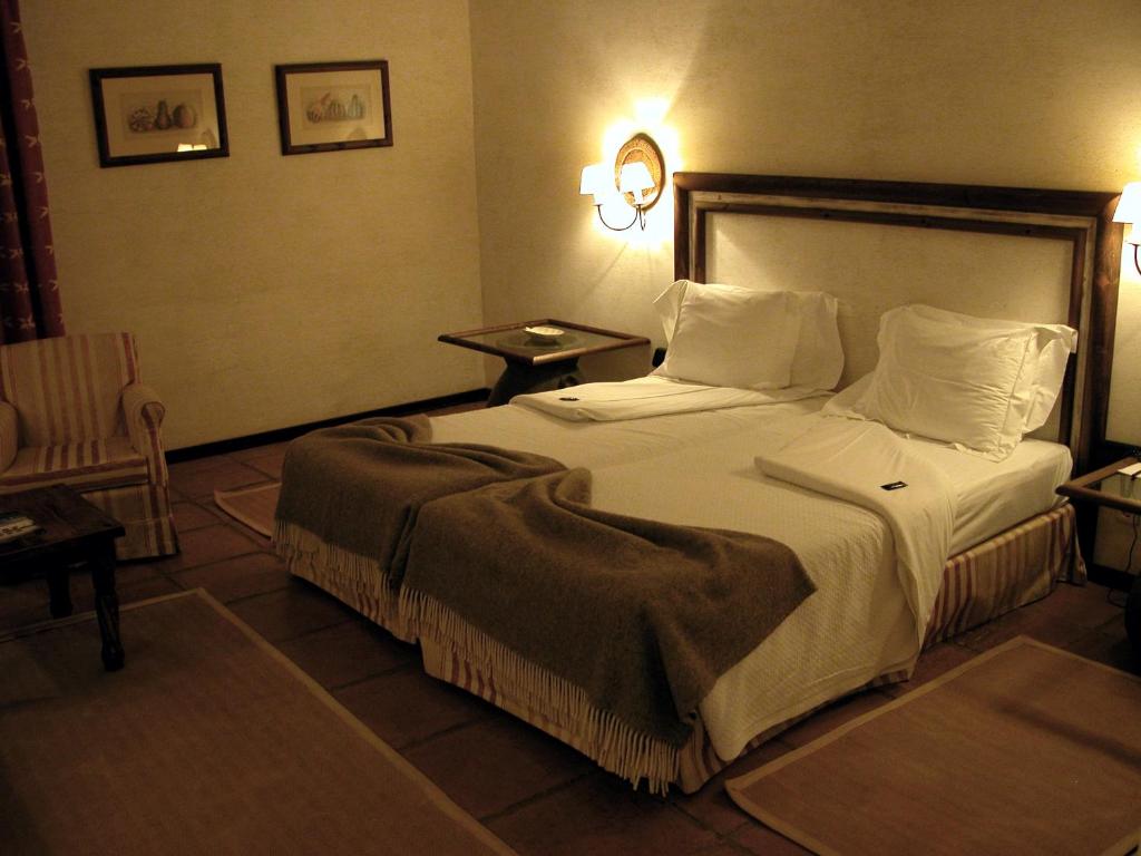Двухместный (Улучшенный двухместный номер с 2 отдельными кроватями) отеля Pousada de Belmonte, Бельмонте