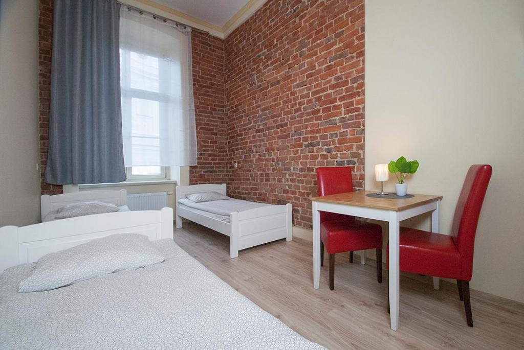 Трехместный (Трехместный номер с собственной ванной комнатой), Vanilla Hostel Wrocław