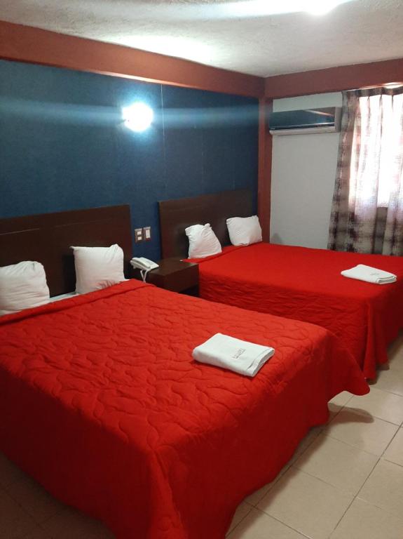Двухместный (Двухместный номер с 2 отдельными кроватями) отеля Hotel Rolovi, Веракрус