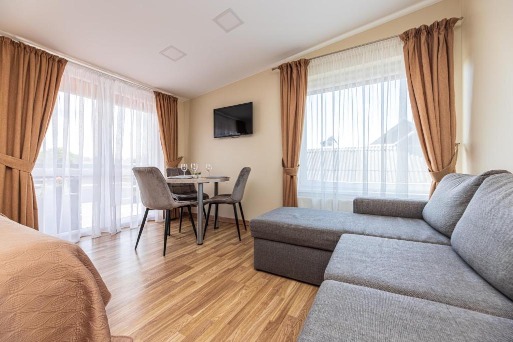 Двухместный (Двухместный номер с 1 кроватью и террасой), Palangos Vila Apartments