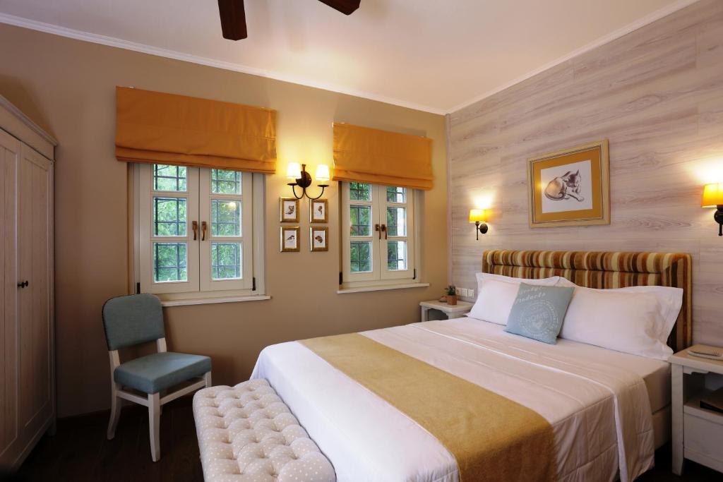 Двухместный (Небольшой двухместный номер с 1 кроватью) отеля Gamila Rocks Mountain Hotel, Аристи